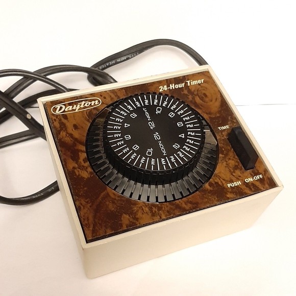 Vintage Dayton 24HR Multiple Automatic Program Timer Made in USA Model 2… - Picture 1 of 5